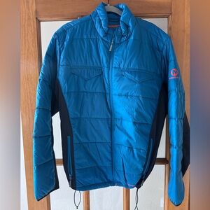 Merrell Men's Teal Puffer Jacket, worn once